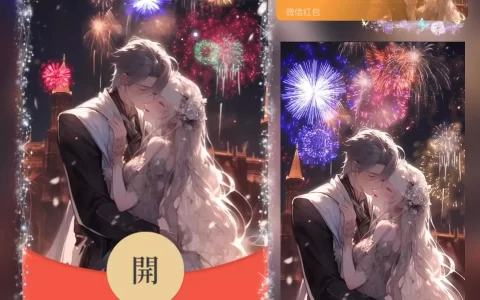 [微信红包封面情侣系列] 烟火情侣-男款