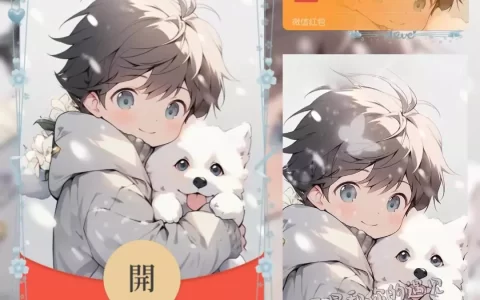 [微信红包封面情侣系列] 甜蜜告白-男款