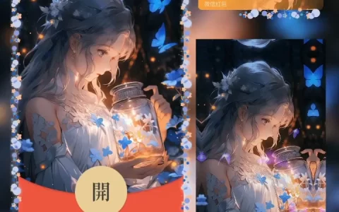[微信红包封面情侣系列] 眼中只有你-女款
