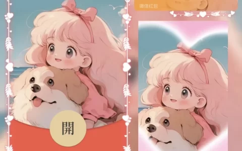 [微信红包封面情侣系列] 想对你说-女款