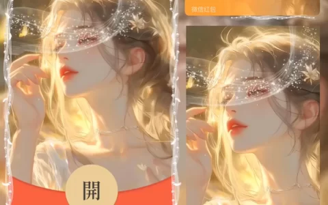[微信红包封面少女系列] 黎明的曙光/la