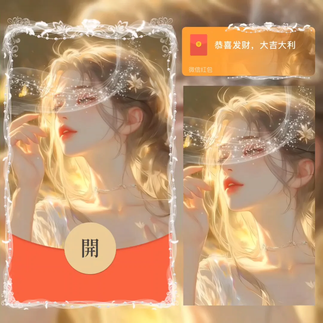 [微信红包封面少女系列] 黎明的曙光/la