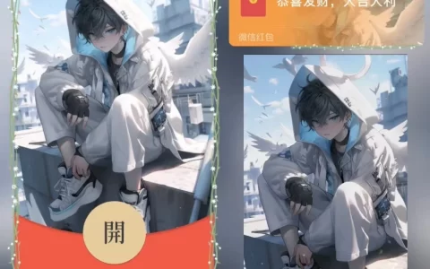 [微信红包封面少年系列] 白鸽男孩zy