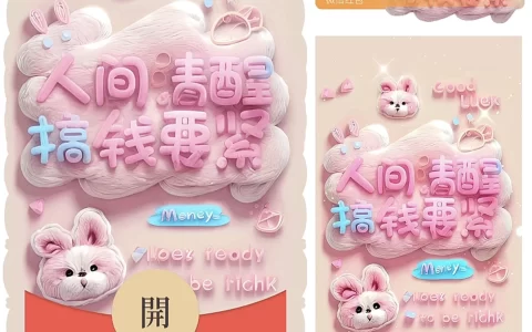 [微信红包封面祝福系列]人间清醒/BZ