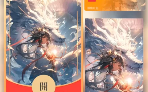 [微信红包封面人龙系列]神龙少女-St