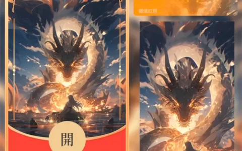 [微信红包封面人龙系列]魔龙少年-St