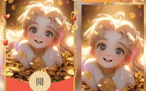 [微信红包封面暴富系列]笑发财了B