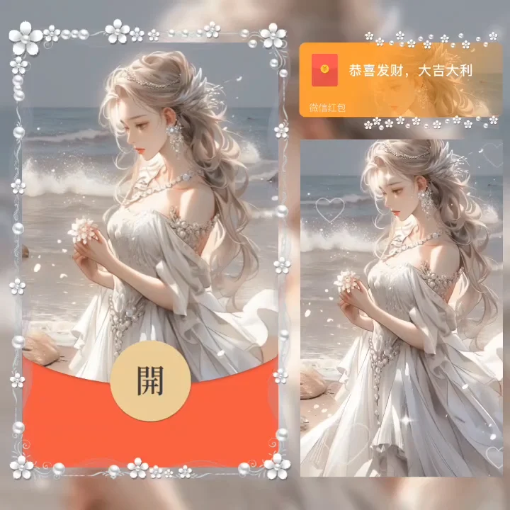 [微信红包封面情侣系列] 古风情侣/女