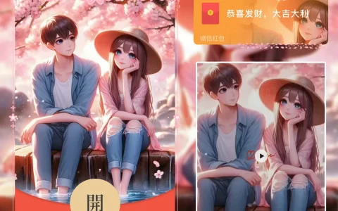 [微信红包封面情侣系列] Y浪漫情侣