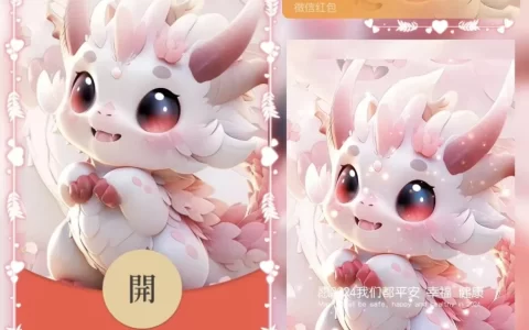 [微信红包封面萌宠系列]祝福龙龙-Bb