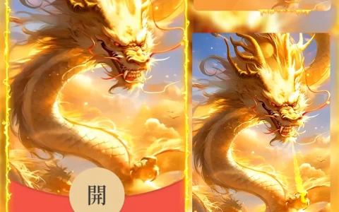 [微信红包封面龙年贺岁系列] 至尊金龙/kb