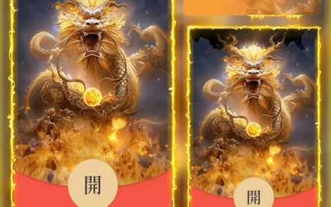 [微信红包封面龙年贺岁系列] 霸气金龙/kb
