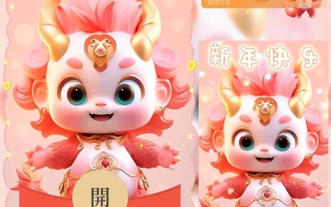 [微信红包封面龙年贺岁系列] 新年快乐龙龙