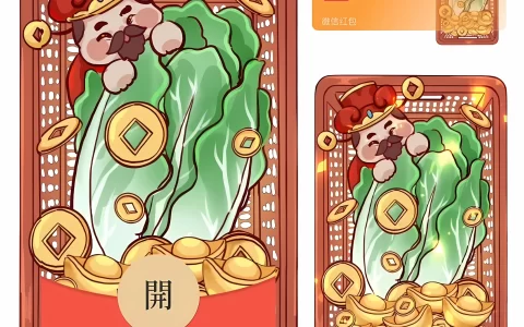 [微信红包封面卡通系列] 筐百财/xn