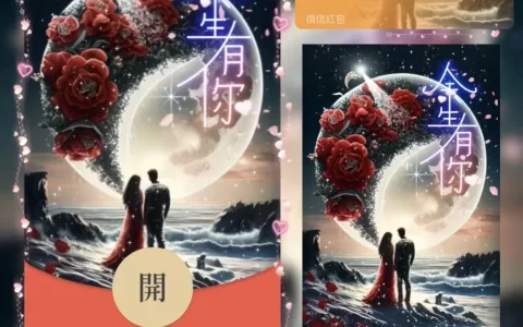 [微信红包封面爱情系列] 余生有你/bb