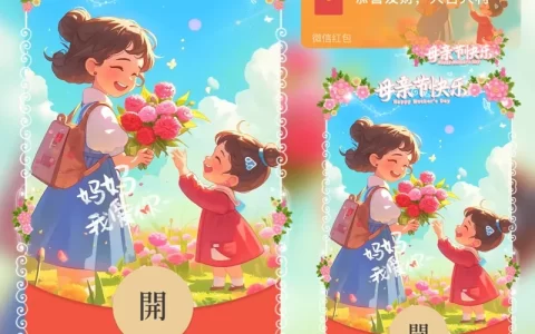[微信红包封面节日系列] 母亲节快乐I