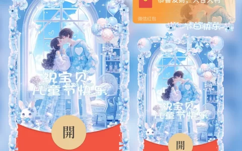 [微信红包封面儿童节系列]祝宝贝儿童节快乐