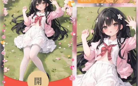 [微信红包封面少女系列]白丝小可爱
