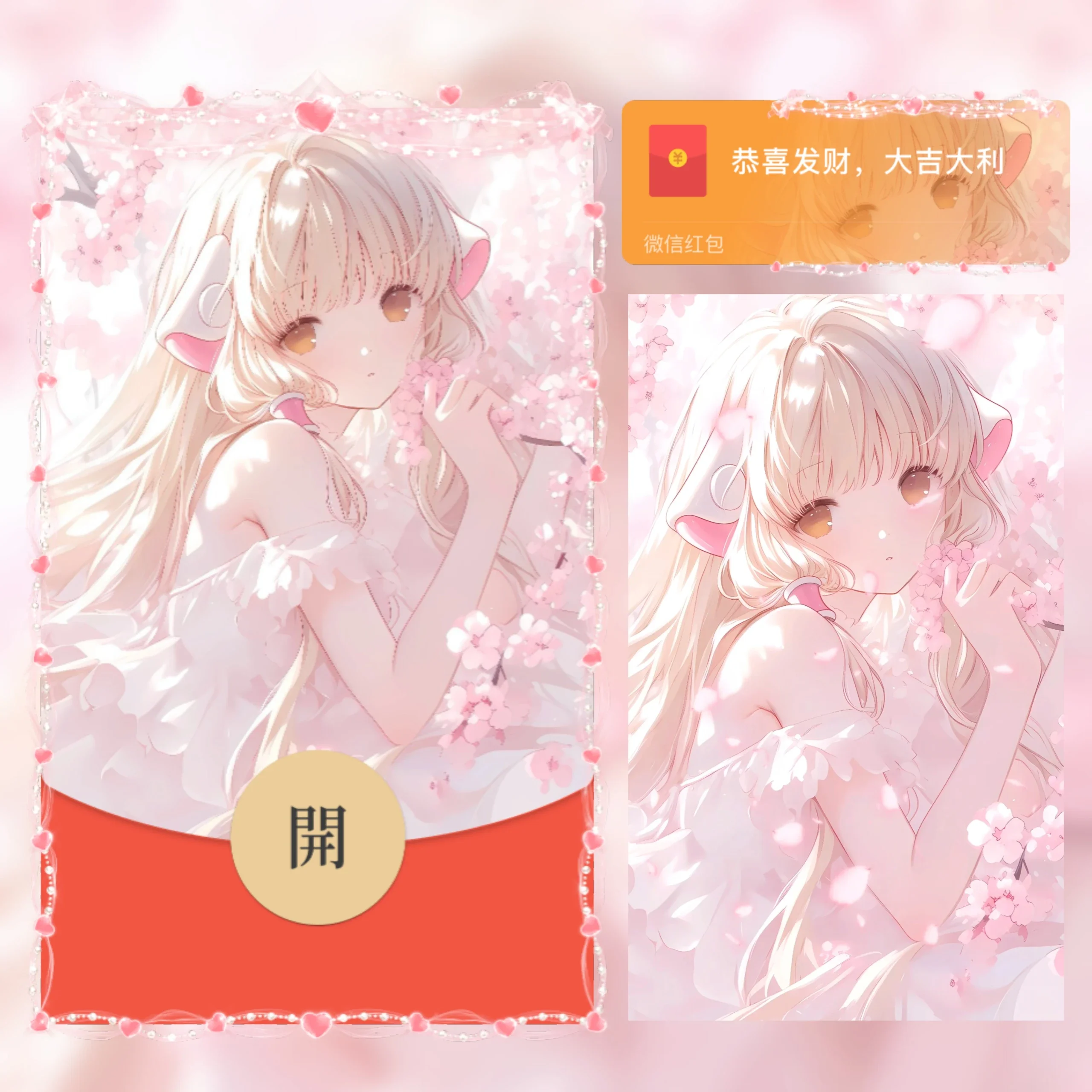 [微信红包封面少女系列]人形电脑天使心