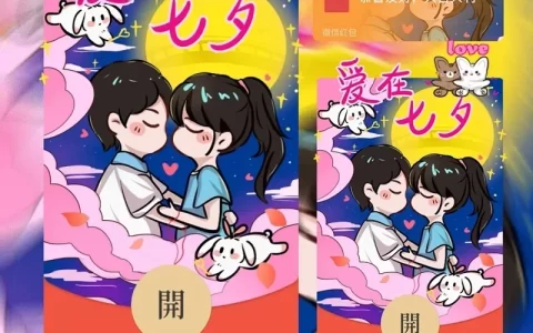 [微信红包封面七夕系列] 爱在七夕