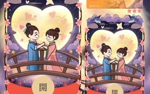 [微信红包封面七夕系列] 七夕 相约鹊桥