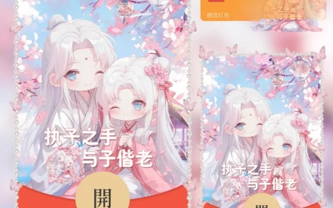 [微信红包封面七夕系列] 执子之手与子偕老