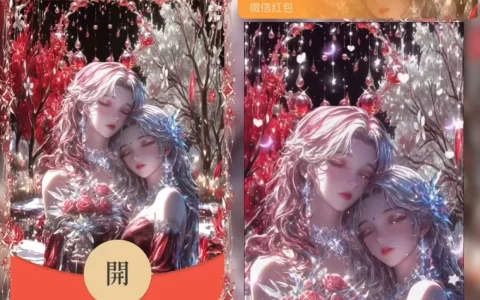 [微信红包封面七夕系列] 遇到闺蜜