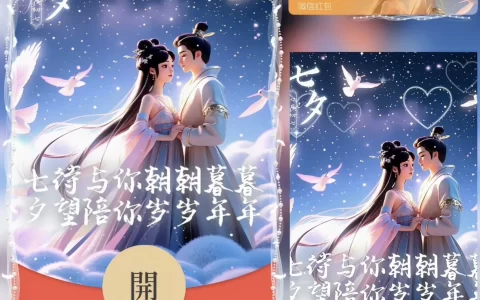 [微信红包封面七夕系列] 七夕快乐