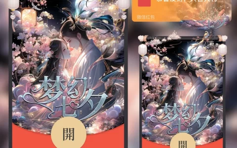 [微信红包封面七夕系列] 梦幻七夕古风情侣