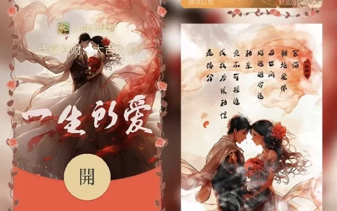 [微信红包封面七夕系列] 一生所爱