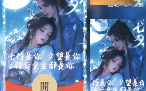 [微信红包封面七夕系列] 七夕快乐