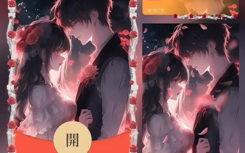 [微信红包封面七夕系列] 浪漫玫瑰情侣