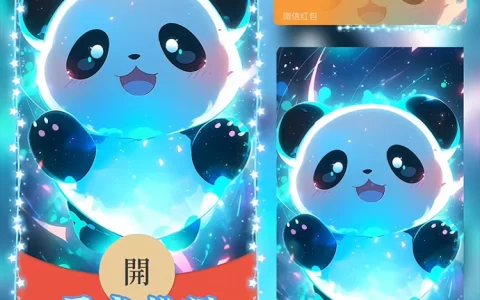 [太空人系列] 星光熊猫/Sp