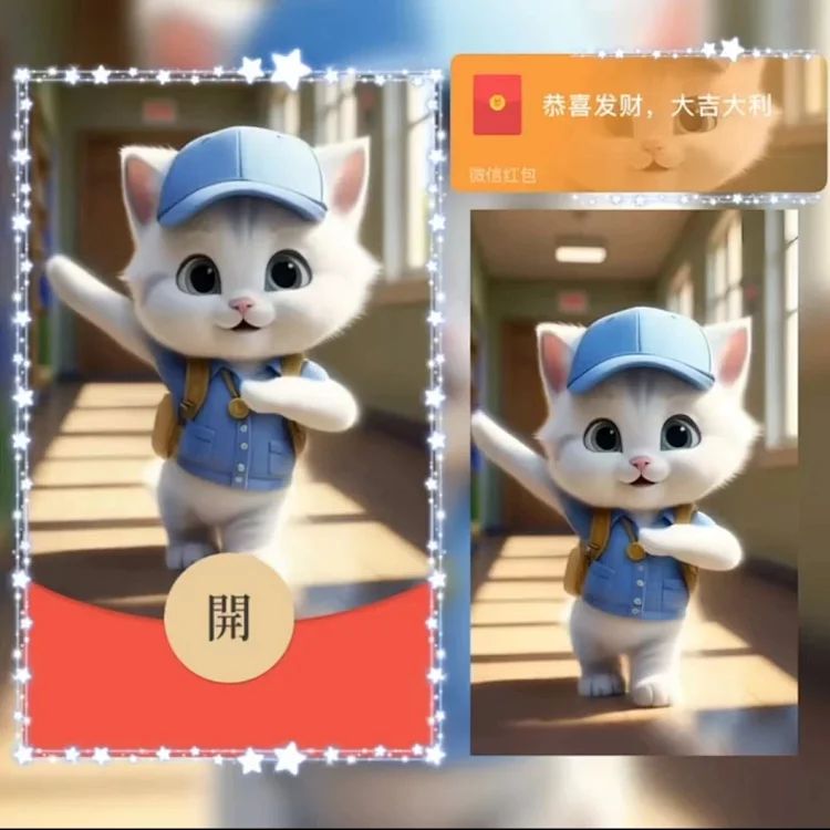 [萌宠系列] 猫咪科目三/蓝/Bao
