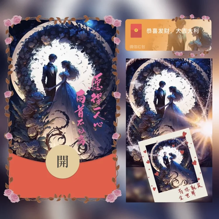 [情侣系列] 愿得一人/心爱就一个字/yc