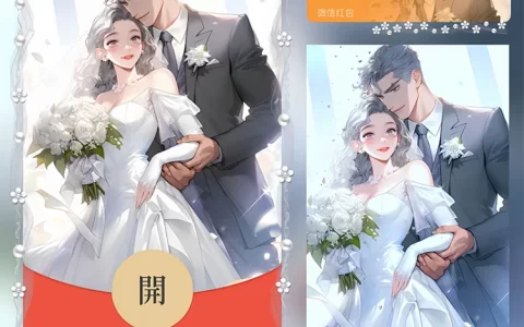 [情侣系列] 纯白花嫁
