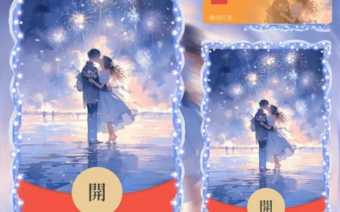 [情侣系列] 烟花绽放下的爱情/la