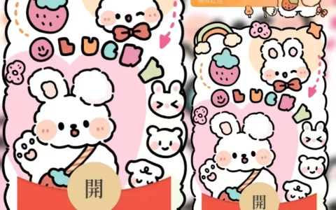 [卡通系列] 开心兔兔/静态