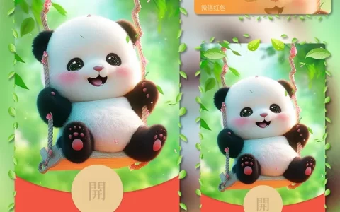 [卡通系列] 可爱小熊猫/tu