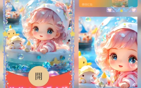 [卡通系列] 泡泡小可爱A款/yj