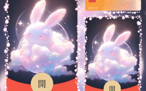 [卡通系列] 云朵兔兔/la