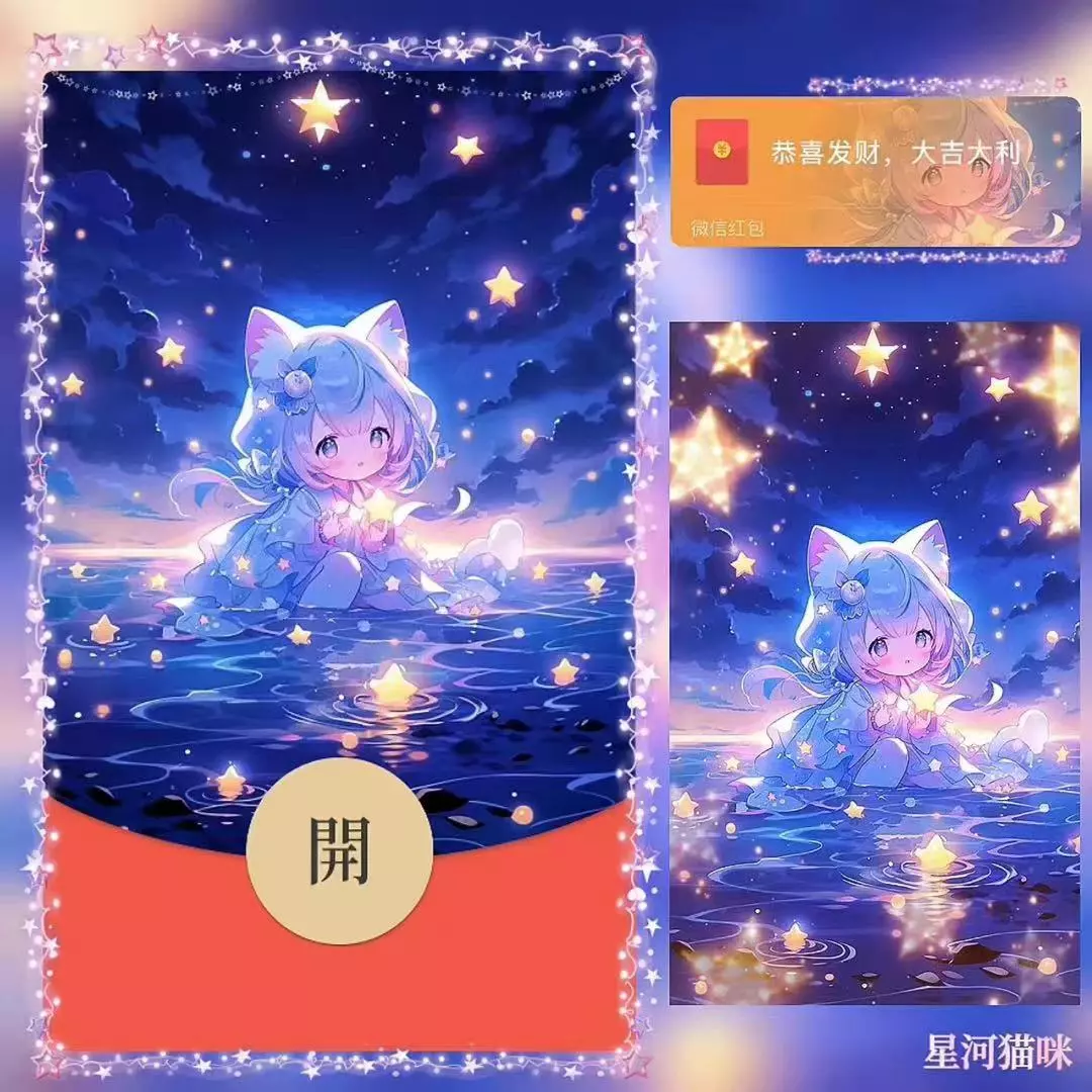 [卡通系列] 星河猫咪/bz