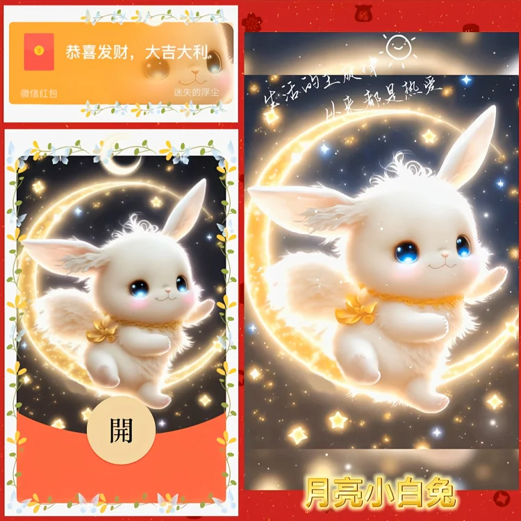 [卡通系列] 月亮小白兔/LLL