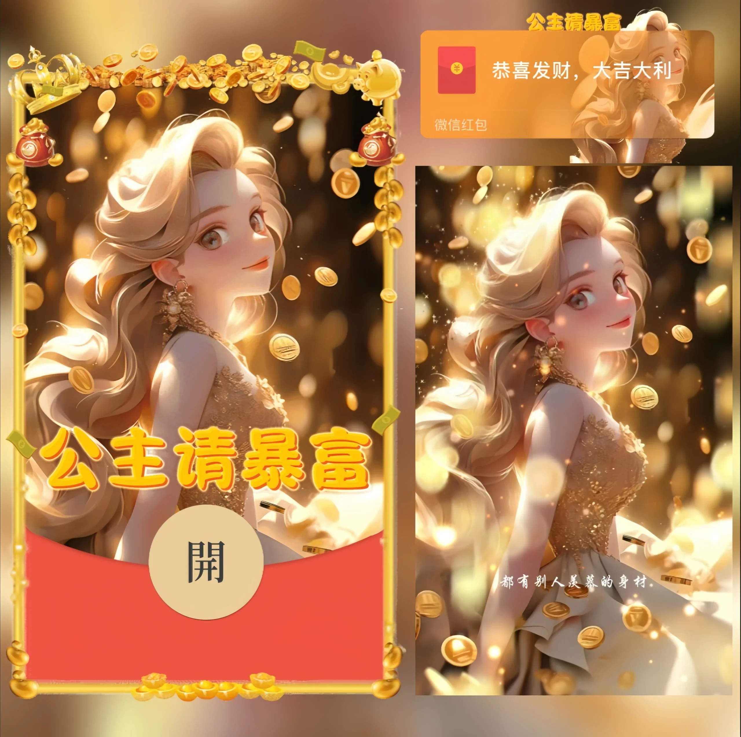 [暴富系列] 公主请暴富/nn
