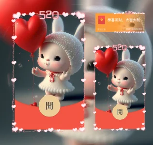 [情侣系列] 520兔兔（女兔兔）/la