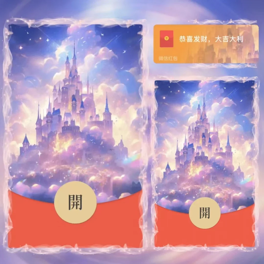 [烟花系列] 紫色梦幻城堡/xm
