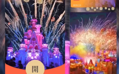 [烟花系列] 紫色浪漫烟花