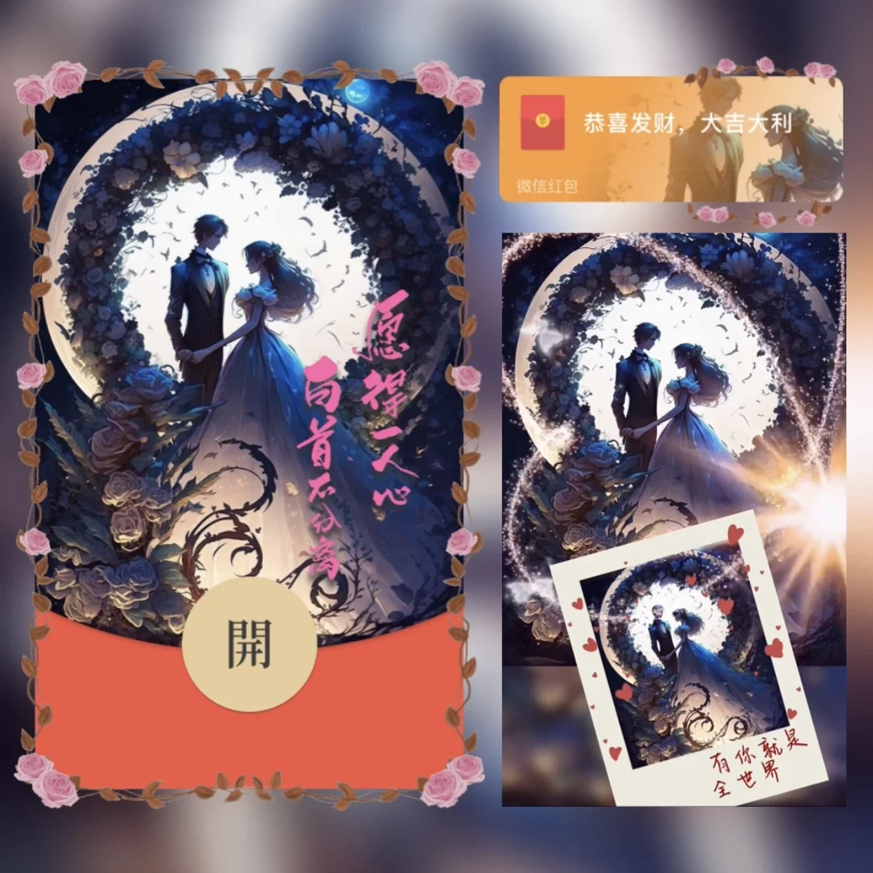 [爱情系列] 愿得一人/心爱就一个字/yc