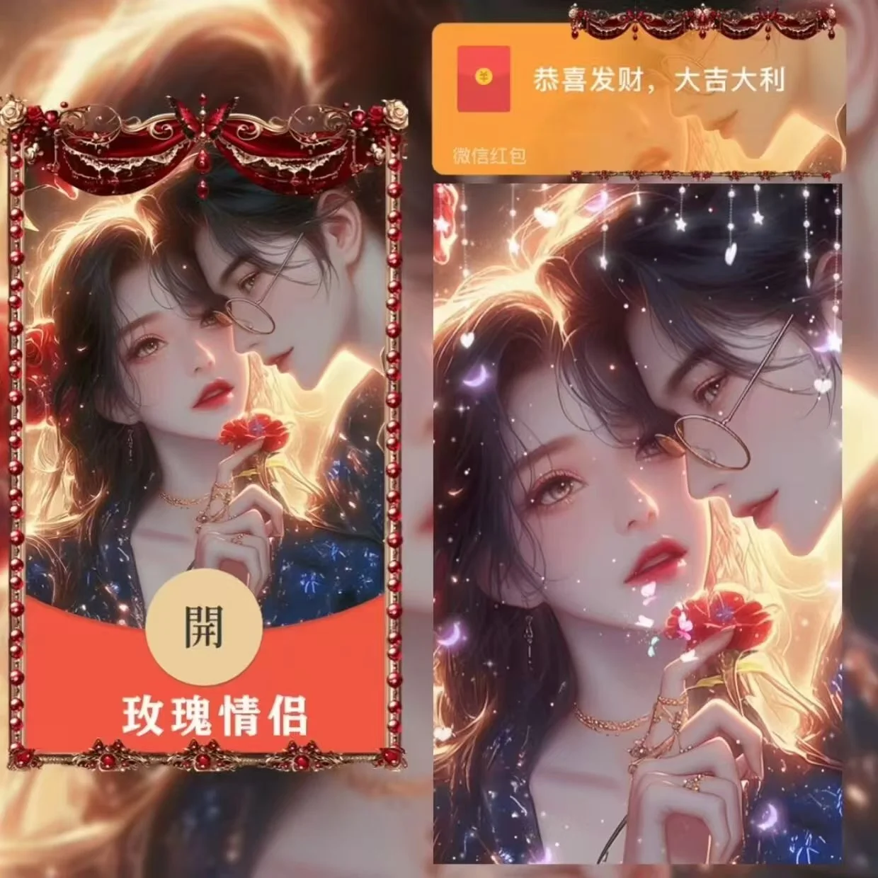 [情侣系列] 玫瑰情侣/xy