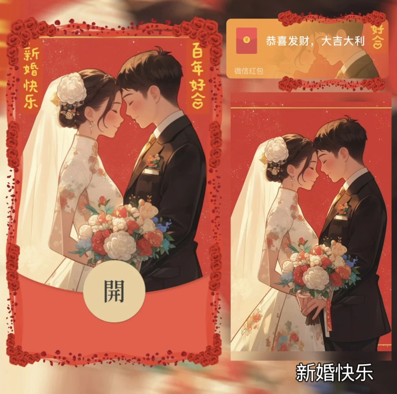 [新婚系列] 新婚快乐/百年好合/bao
